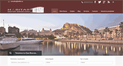 Desktop Screenshot of habitar.es